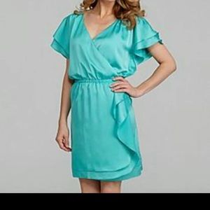 NWT Antonio Melani Tropical Green Dress size 2
